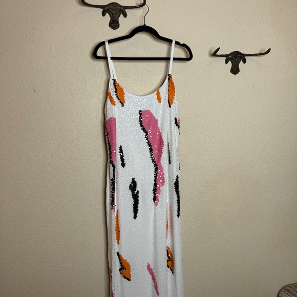 NWT Eloquii sequin maxi dress - Picture 7 of 8